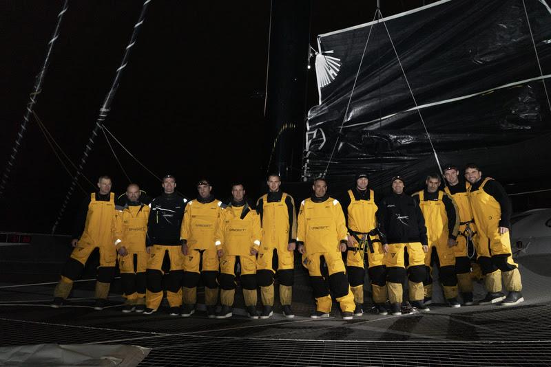 Spindrift 2 squad for Jules Verne Trophy photo copyright Chris Schmid / Spindrift racing taken at 