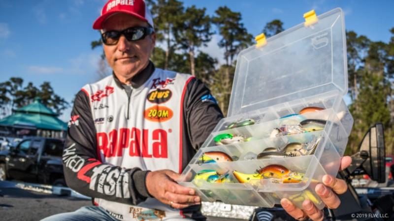 Terry Bolton used a trio of Rapala DT Series crankbaits to win the 2019 FLW Tour opener at Sam Rayburn photo copyright FLW, LLC taken at 