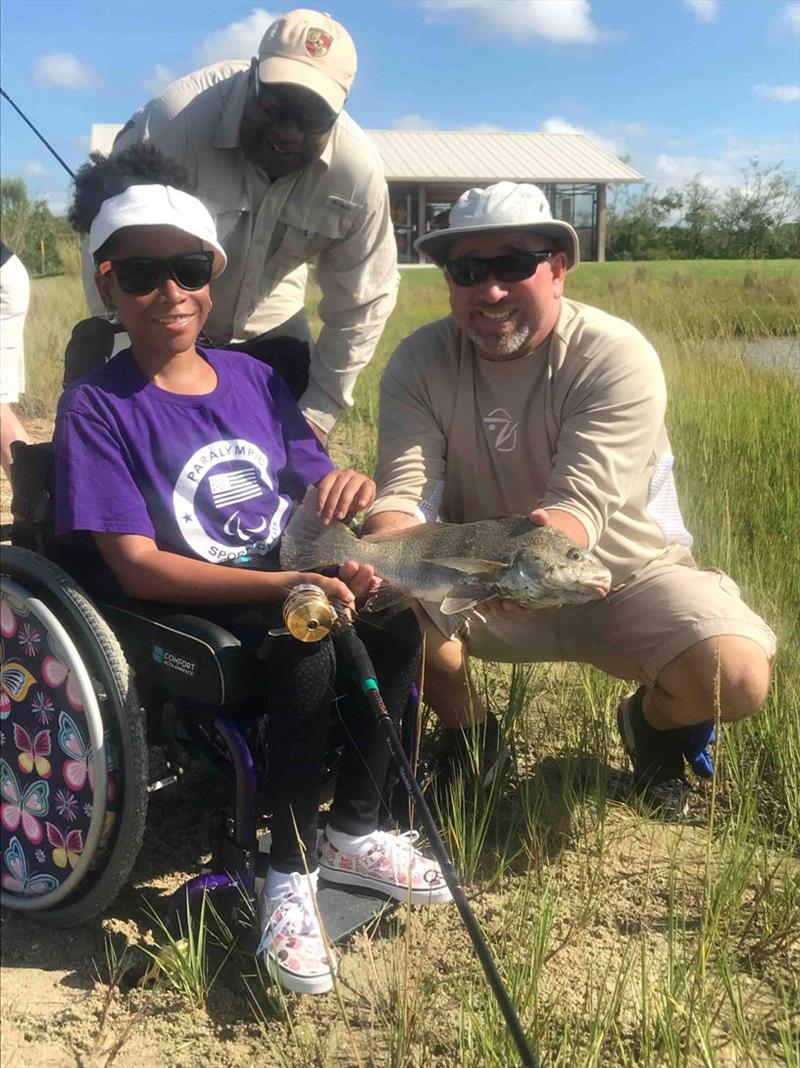 Construction of a new boardwalk and fishing pier at the Suncoast Youth Conservation Center will provide visitors of all ages and physical abilities with better access to the center's hands-on recreational and educational programs photo copyright Union Sportsmen’s Alliance taken at 