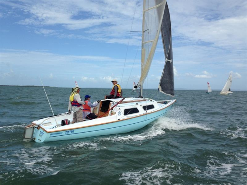 Andrew Pike's “Slyfox” in action RQYS 2019 photo copyright Rebecca Cutler taken at Royal Queensland Yacht Squadron