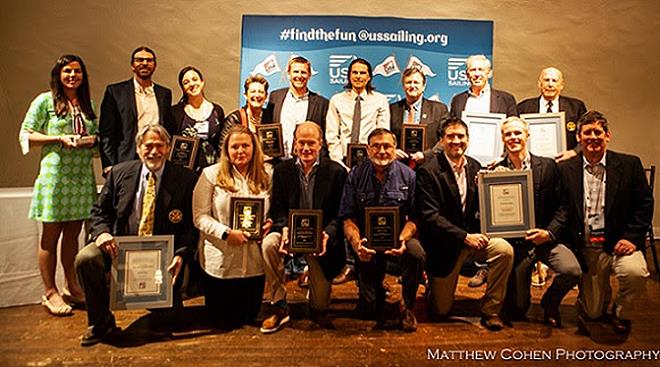 US Sailing honors Community and One-Design Award winners at NSPS photo copyright Matthew Cohe taken at 