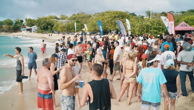 Beach party, Lay Day - Antigua Sailing Week - photo © Event Media