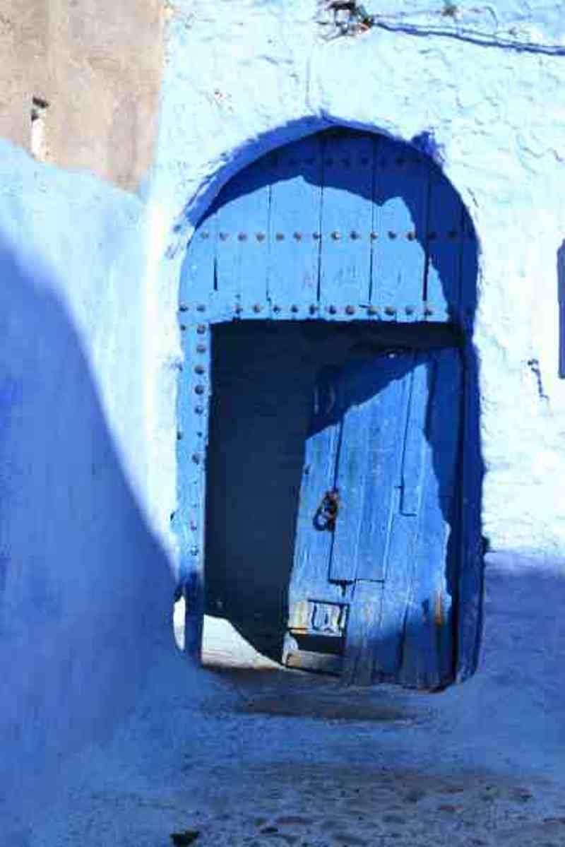 Doors of Chefchaouen - photo © SV Red Roo