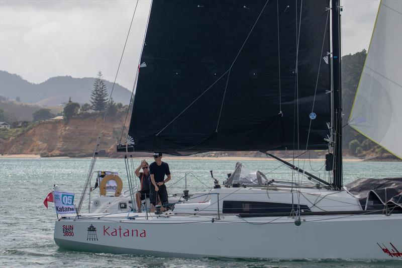 Katana - Round New Zealand Two-Handed Yacht Race - February 2019 photo copyright Short Handed Sailing Assoc taken at Royal Akarana Yacht Club