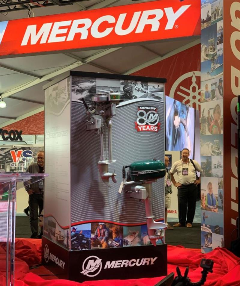 Mercury Marine at 2019 Miami International Boat Show photo copyright Lee Gordon taken at 