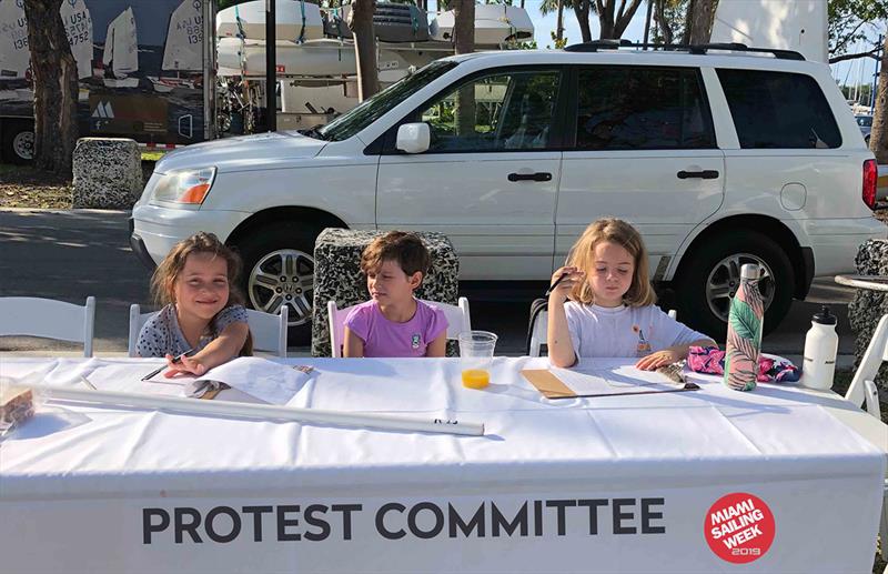 2019 Annual Miami Sailing Week - Protest Committee - photo © Cory Silken