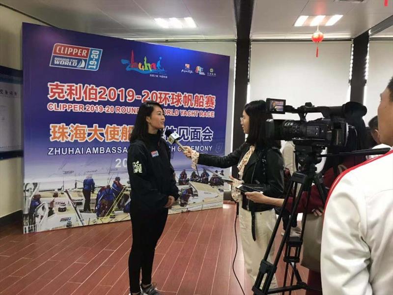 Ambassadors to represent the city of Zhuhai in Clipper 2019-20 Round the World Yacht Race - photo © Clipper Ventures