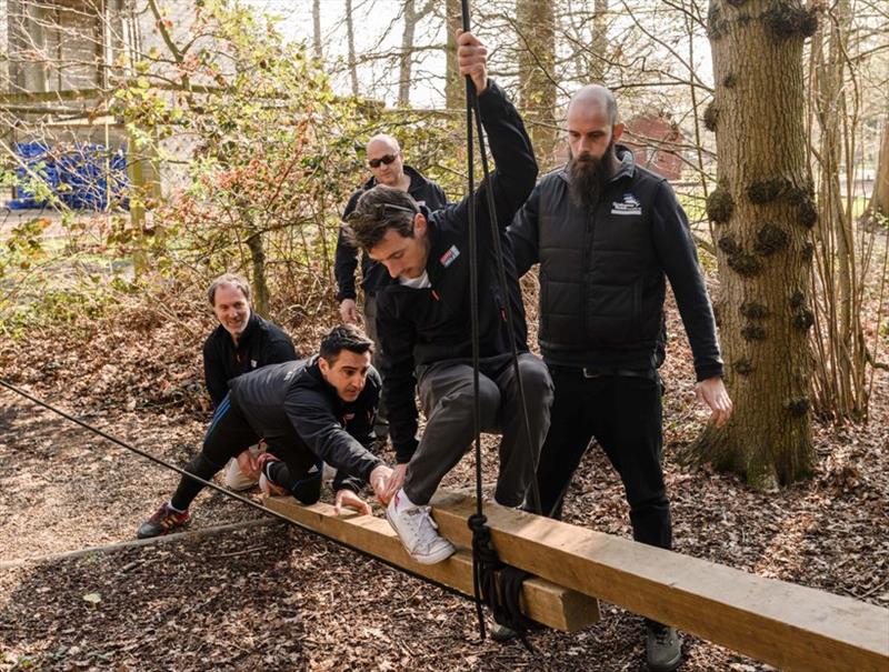 Grahame Robb Associates coaching Clipper Race Skippers at their Corporate Outdoor Learning Centre, at Wokefield Estate, Reading photo copyright Mark Mackenzie taken at 