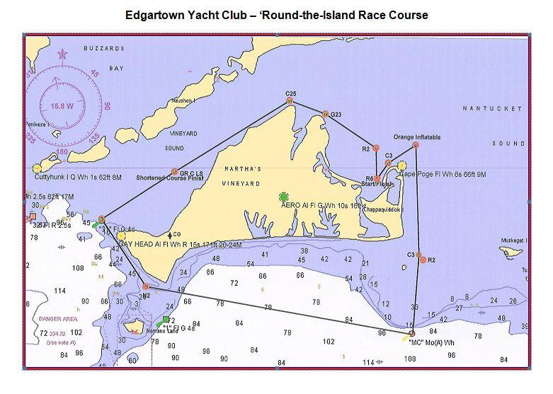 The traditional 56 nautical-mile 'Round-the-Island race has extra trophies for J/Boats photo copyright Barby MacGowan taken at Edgartown Yacht Club