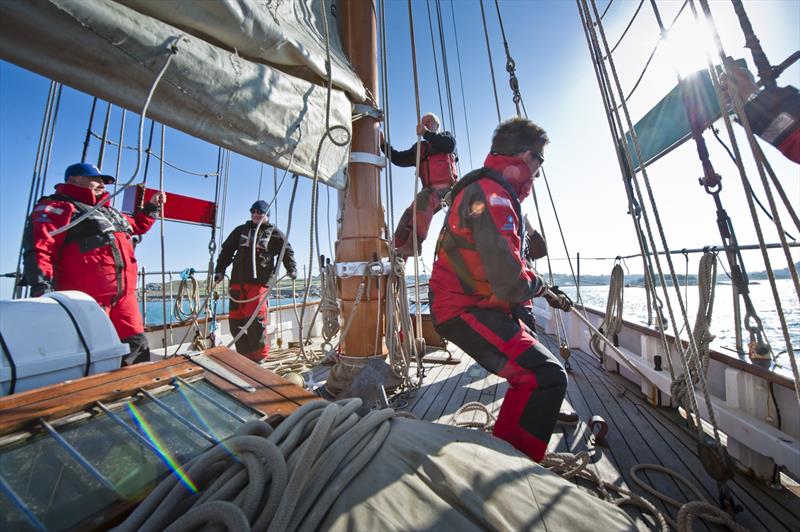Sailing has a therapeutic effect on injured Armed Forces personnel photo copyright Turn to Starboard taken at 