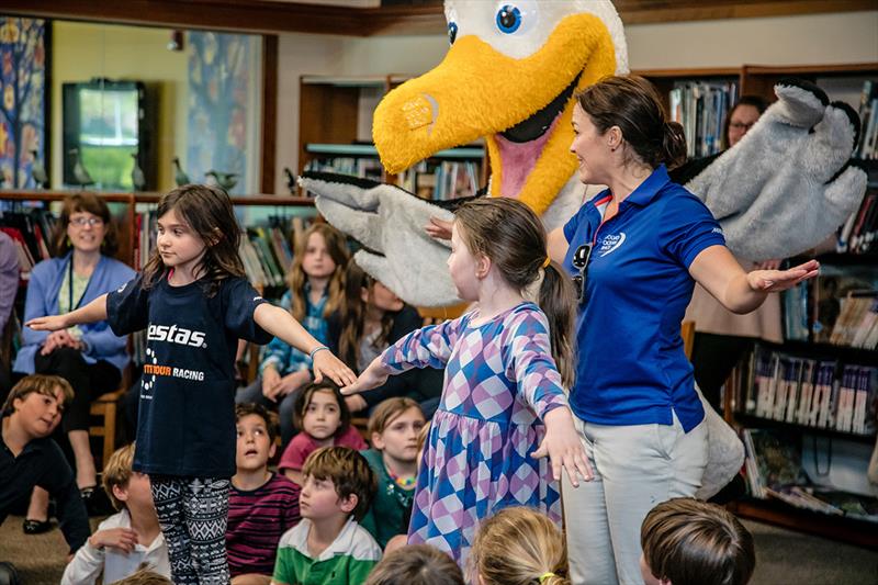 Leg 9, Newport stopover. Volvo Ocean Race Sustainability Education Programme. - photo © Jesus Renedo / Volvo Ocean Race