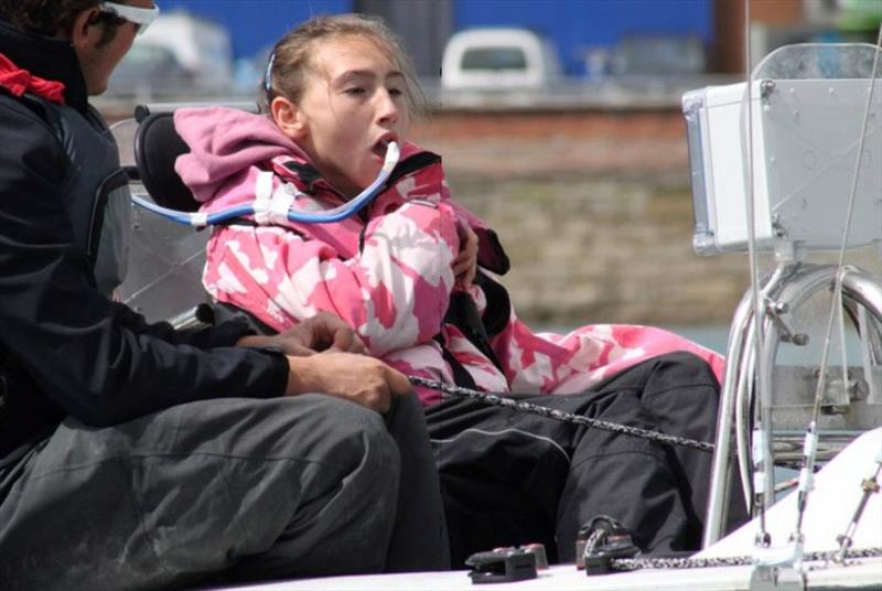 Sip and Puff sailing - photo © RYA Sailability