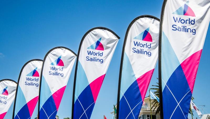 World Sailing flags - photo © Marina Garcia / Sailing Energy