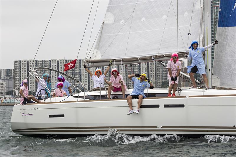 RHKYC Nations' Cup 2019: Karina (HKG) photo copyright RHKYC / Guy Nowell taken at Royal Hong Kong Yacht Club