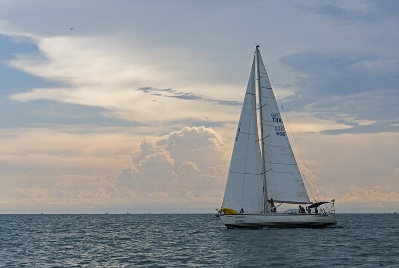 Top of the Gulf Regatta 2019. Lawana, evening light photo copyright Guy Nowell / Top of the Gulf Regatta taken at Ocean Marina Yacht Club