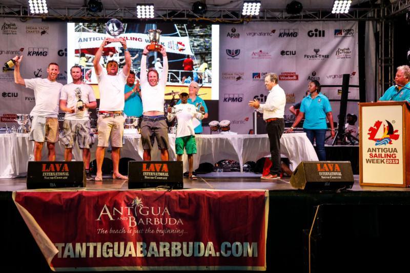 Winning CSA 3 - Adrian Lee's Lee Overlan Partners II - 2019 Antigua Sailing Week - photo © Paul Wyeth / pwpictures.com