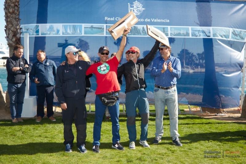 Alejandro Fresneda and Javier López are the 2019 Snipe European Masters Champions photo copyright Guillermo Baixauli taken at Real Club Nautico Valencia