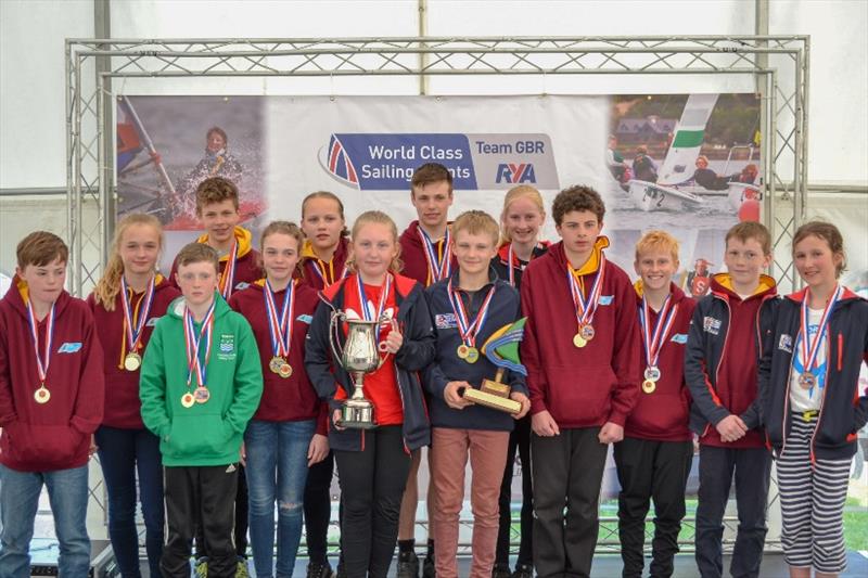 The iconic regatta, hosted by Rutland Sailing Club in conjunction with the Eric Twiname Trust, was won overall by the RYA's North region photo copyright Richard Aspland / RYA taken at Rutland Sailing Club