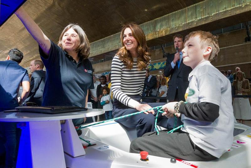 The Duke and Duchess of Cambridge launch The King's Cup photo copyright Ian Roman taken at 
