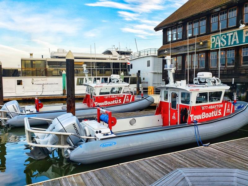 TowBoatUS Alameda's 28-foot response vessels, ready to assist Bay and Delta boaters any time of the day or night photo copyright Scott Croft taken at 