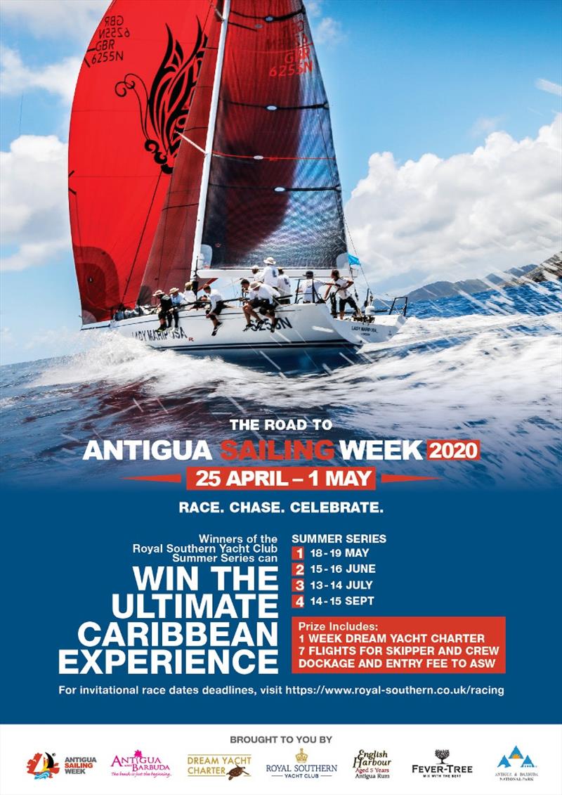 Road to Antigua Sailing Week 2020 kicks off at Royal Southern Yacht Club Summer Series photo copyright Event Media taken at Antigua Yacht Club