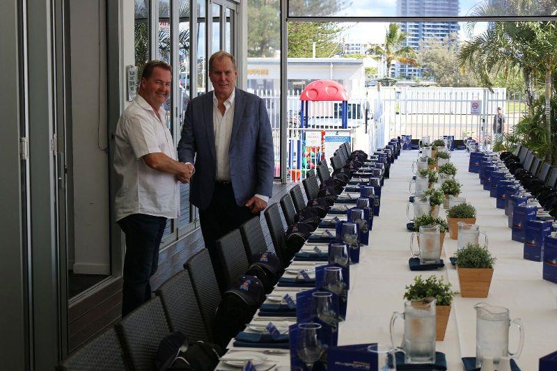 Steve Briddon Rms Mark Riddell SYC and Steve Fisher RMS