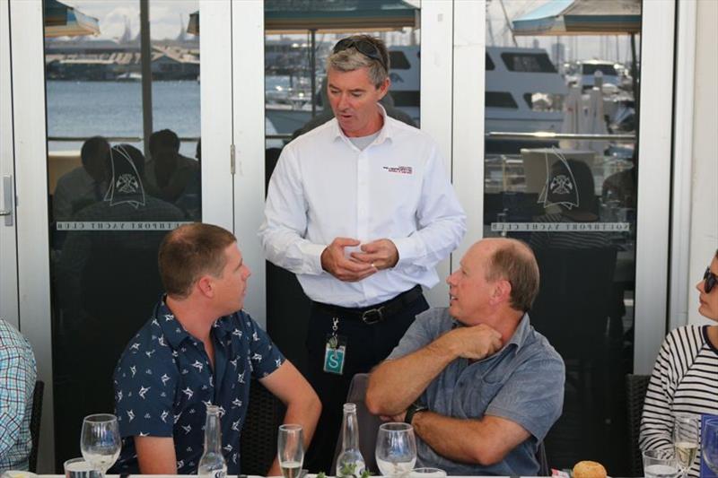 Andrew Cannon GM at RMS - RMS Leaders Lunch photo copyright Rivergate Marina and Shipyard taken at 