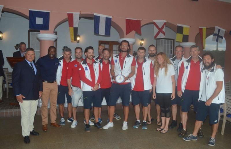 Maxime Grimard with team Esprit de Corps IV/Atlas Ocean Racing from Montreal, Canada - 2019 Antigua Bermuda Race - photo © Louay Habib