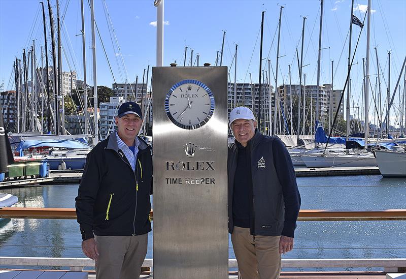 Matt Allen, President of Australian Sailing, with Kim Andersen, President of World Sailing - photo © Australian Sailing