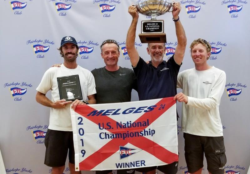 Goldfarb wins Melges 24 U.S. National Championship photo copyright Melges Performance Sailboats / Hannah Lee Noll taken at Fairhope Yacht Club