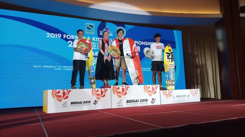 Prizegiving - 2019 Formula Kite Asian Championships in Beihai photo copyright IKA taken at 