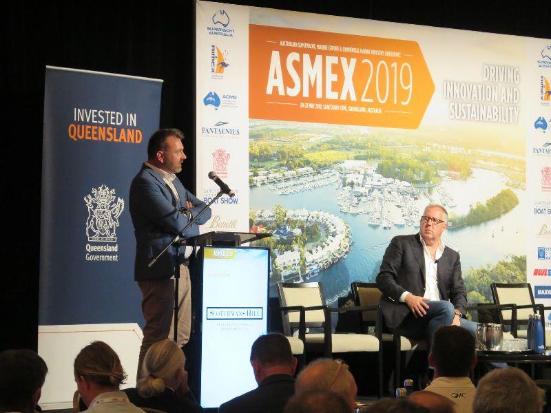 Andy Ridley, CEO, Citizens of the Great Barrier Reef Taking Stock of the Great Barrier Reef photo copyright AIMEX taken at 