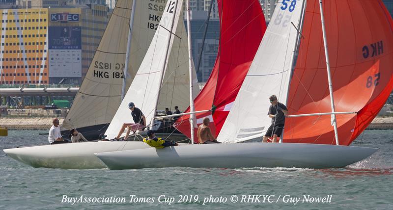 There was pressure... in patches! BuyAssociation Tomes Cup 2019 at RHKYC photo copyright Guy Nowell / RHKYC taken at Royal Hong Kong Yacht Club