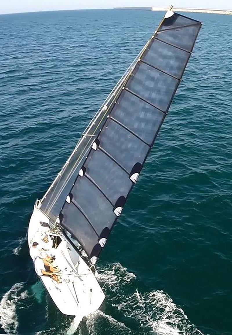 Advanced Wing System's 8m test boat photo copyright Greg Johnston taken at Royal Perth Yacht Club