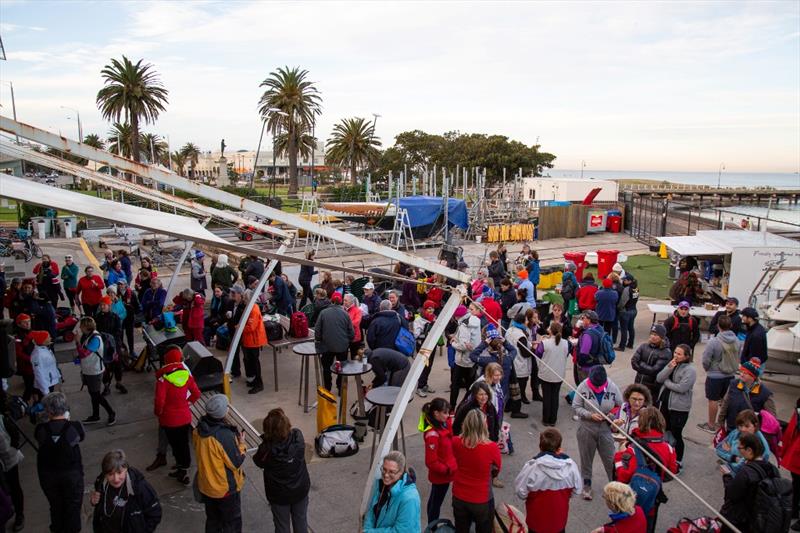 Atmosphere after racing - 2019 Australian Women's Keelboat Regatta - photo © Bruno Cocozza / AWKR