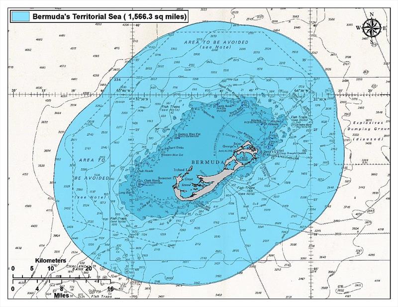 Yachts have a specific list of marked reefs to stay outside of on their approach to the Islands of Bermuda. At the skippers briefing, they were shown pictures of each one. - photo © Marion Bermuda Race