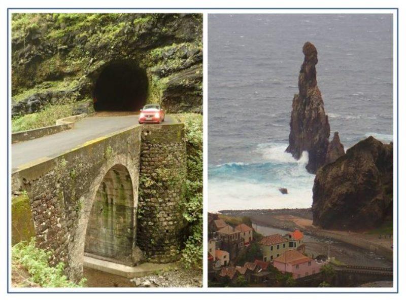 The rugged topography of Madeira Island required the construction of an impressive network of twisting roads, tunnels and bridges. The bonus for us was dramatic views from almost every point on our island tour photo copyright Rod Morris taken at 