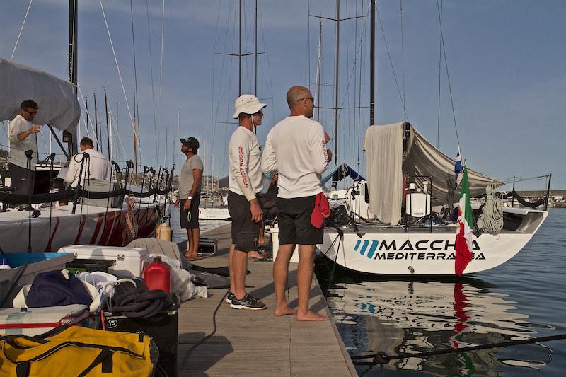 Opening day of the IRC Europeans photo copyright Alexander Panzeri taken at Yacht Club Sanremo