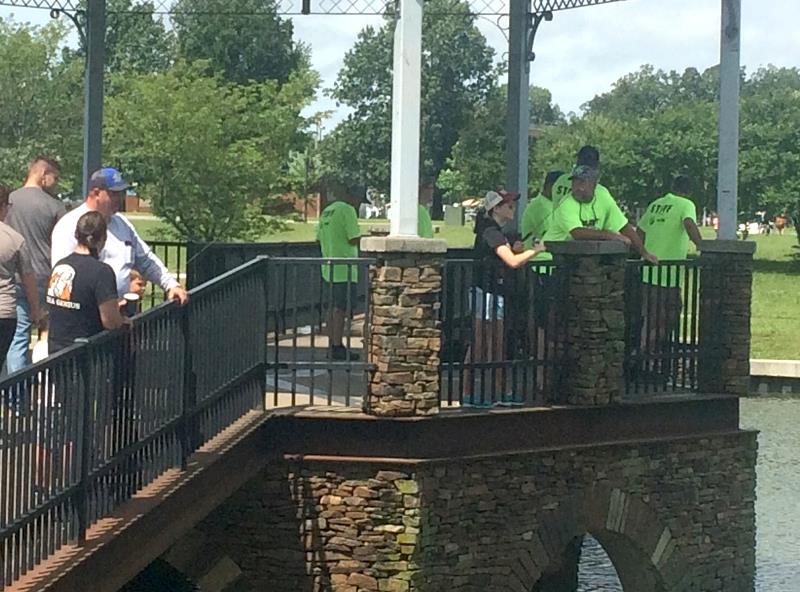 More than 70 Kentucky youth experienced the joys of fishing last Saturday during free, union-organized Take Kids Fishing Day events. - photo © Union Sportsmen's Alliance