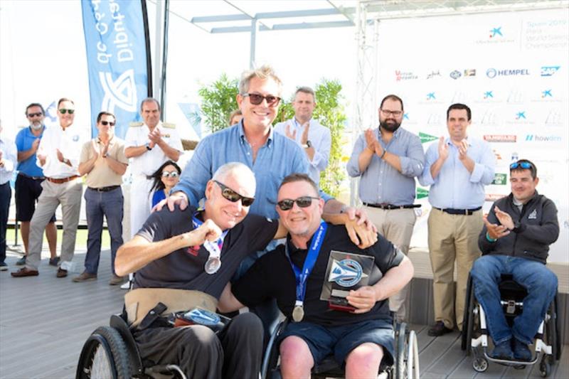 CST John McRoberts & Scott Lutes take home a silver medal at 2019 Para World Sailing Championships photo copyright Sail Canada taken at 