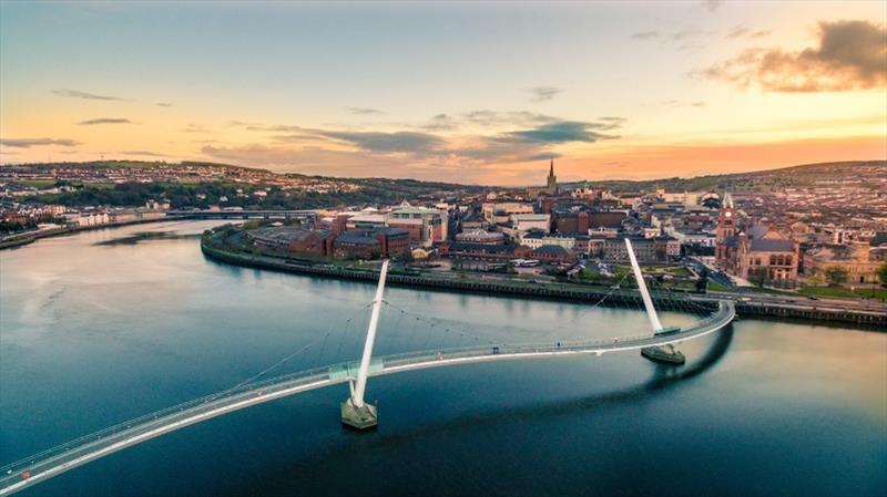 Derry-Londonderry most visited European city in sailing event's 23 year history photo copyright Clipper Race taken at 