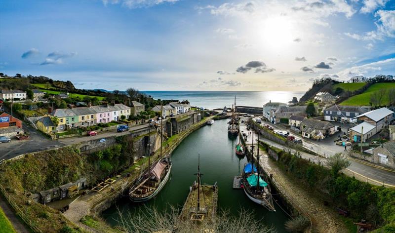 Charlestown Harbour, Cornwall photo copyright Event Media taken at 