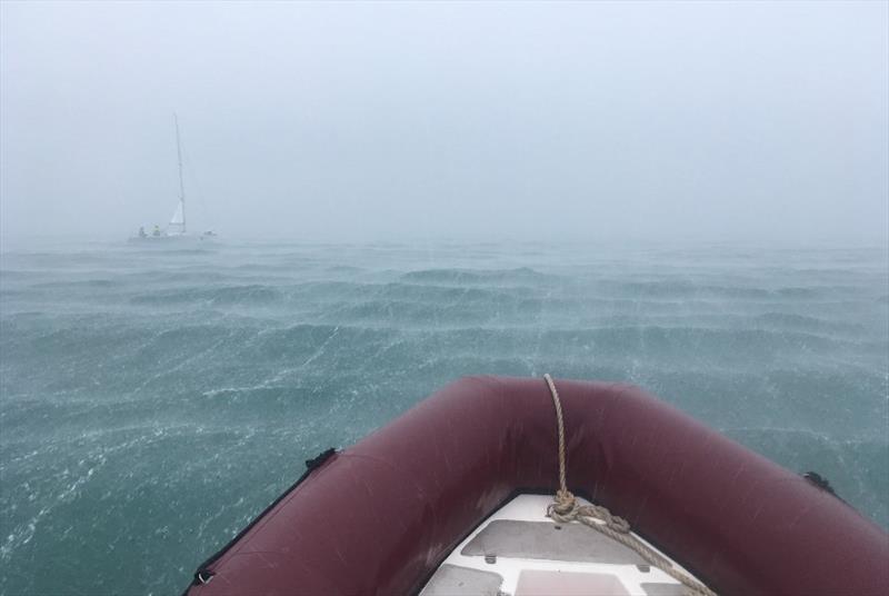 Whiteout on Day 1 of the 2019 Cape Panwa Hotel Phuket Raceweek photo copyright Guy Nowell taken at Phuket Yacht Club