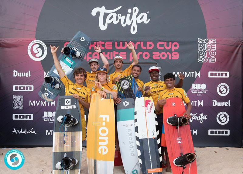 Men's ranking: 1st Carlos Mario (BRA), 2nd Maxime Chabloz (SWI), 3rd Gianmaria Coccoluto (ITA), 4th Liam Whaley (ESP) - photo © Event Media