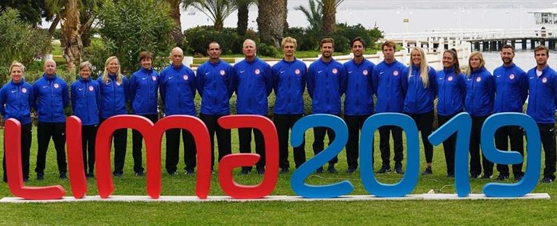 2019 U.S. Pan American Games Sailing Team photo copyright US Sailing taken at 