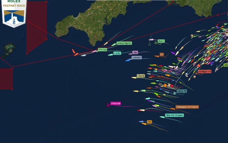 Following the race via the tracker - 2019 Rolex Fastnet Race - photo © RORC