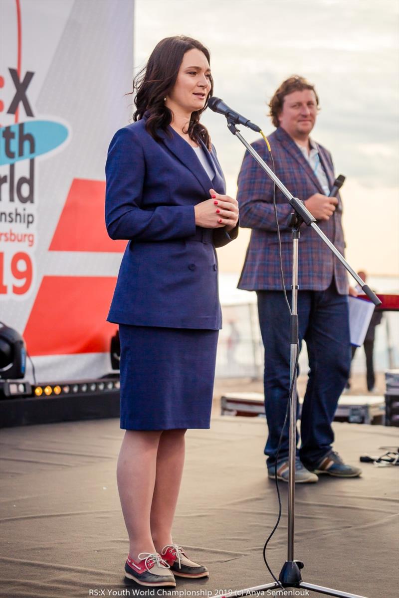 Opening ceremony in Saint Petersburg - Windsurfing Youth World Championship 2019 - photo © Anya Semeniouk