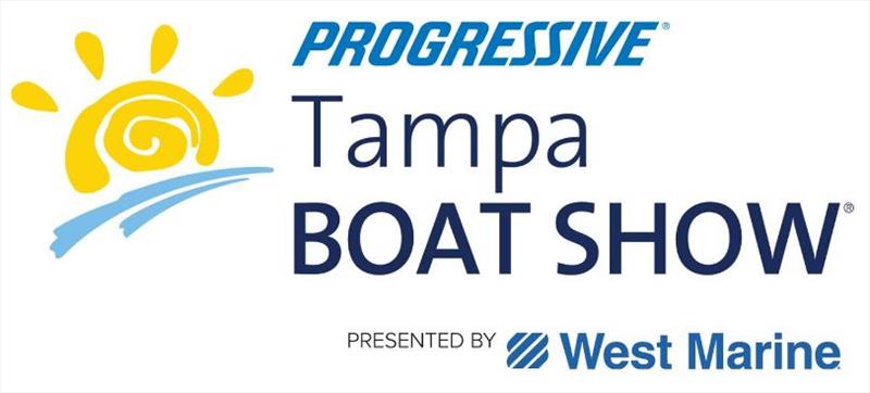 Progressive Insurance Tampa Boat Show logo photo copyright NMMA taken at 