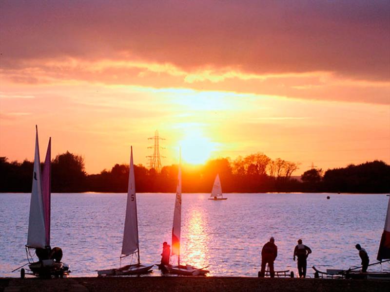 Sunset at Chase Water photo copyright CSC taken at Chase Sailing Club