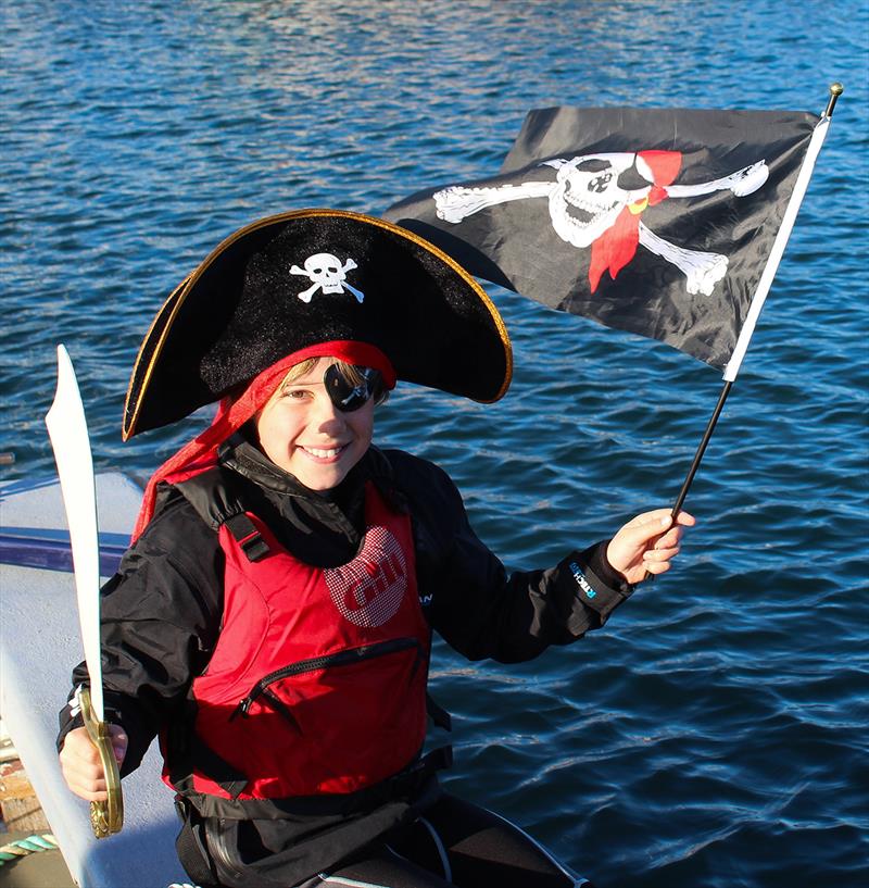 Young sailors from RGYC get in the spirit of International Talk Like A Sailor Day ahead of Springsail photo copyright Sarah Pettiford taken at Royal Geelong Yacht Club